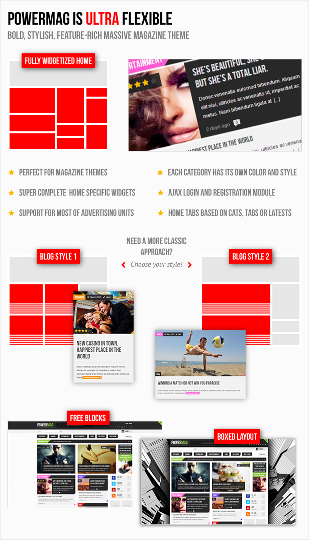 PowerMag: Bold Magazine and Reviews WordPress Theme - 9