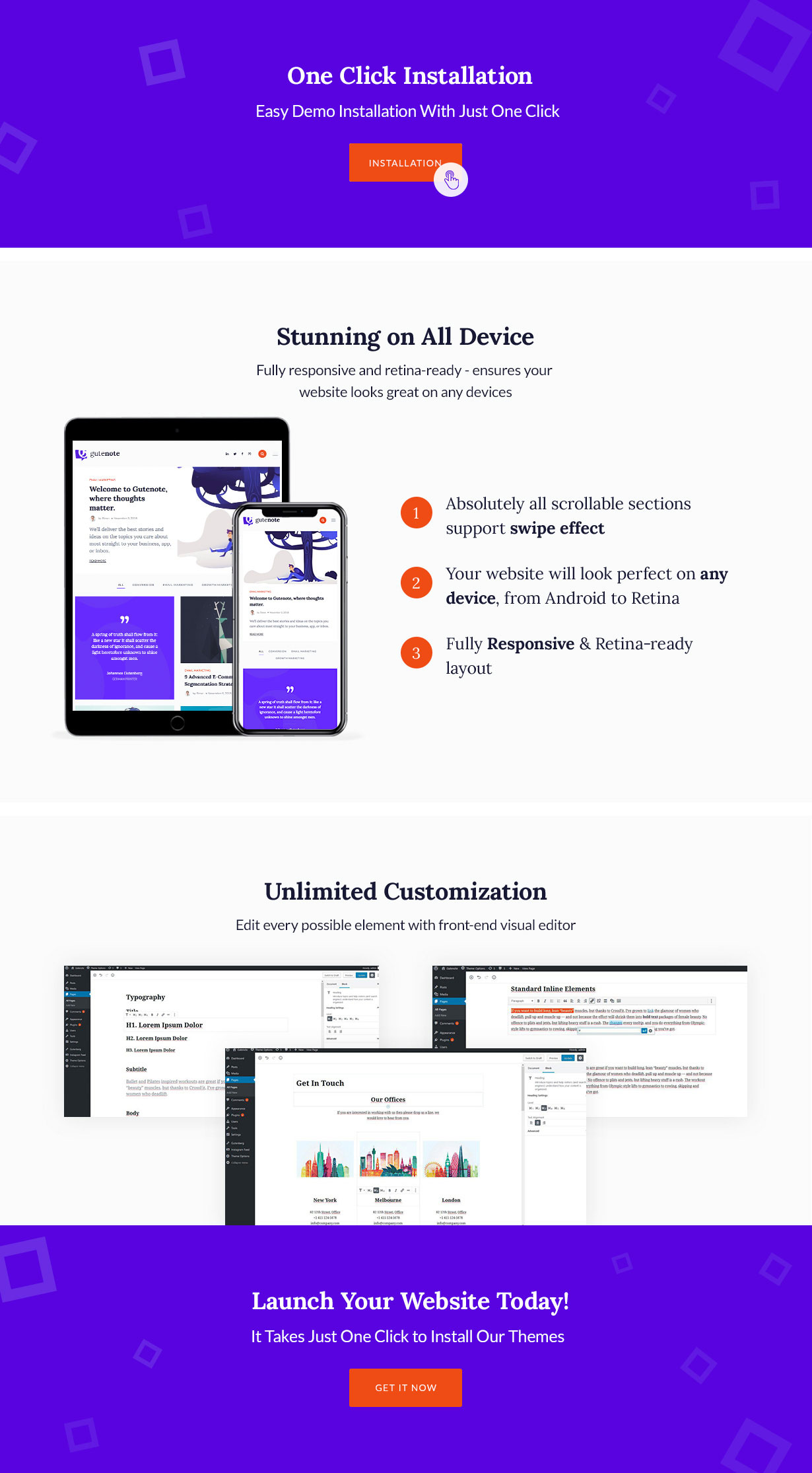 Gutenberg WordPress Creative Blog Theme - Gutenote - 7