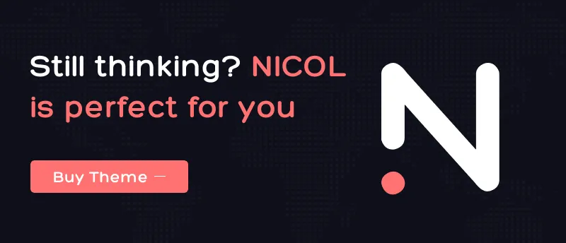 Digital agency WordPress theme | Nicol | Iqonic Design