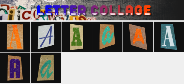 Letter Collage