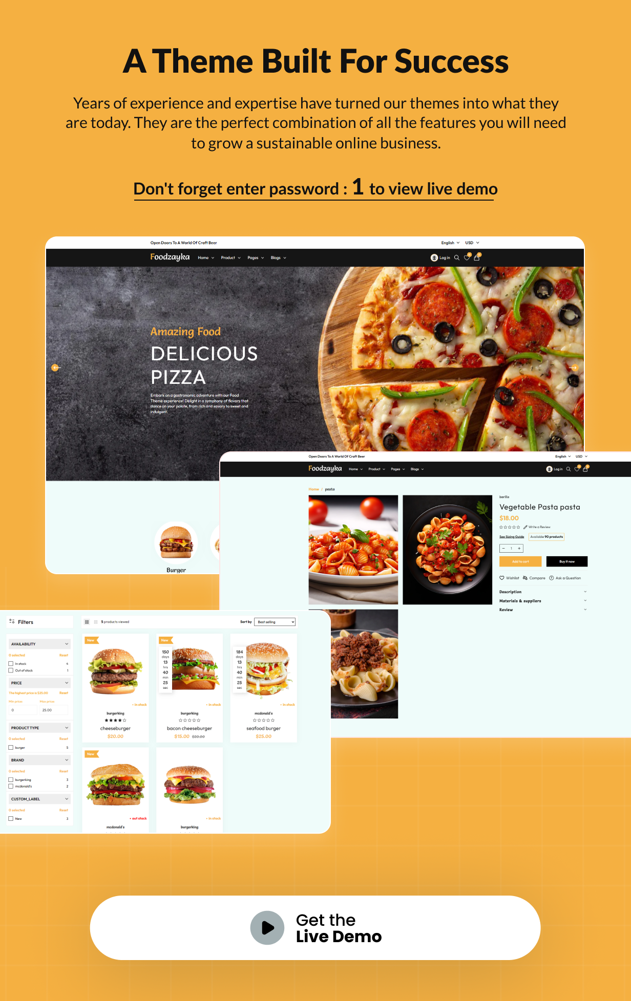 Foodzayka - Fast Food Restaurant Shopify 2.0 Theme - 9