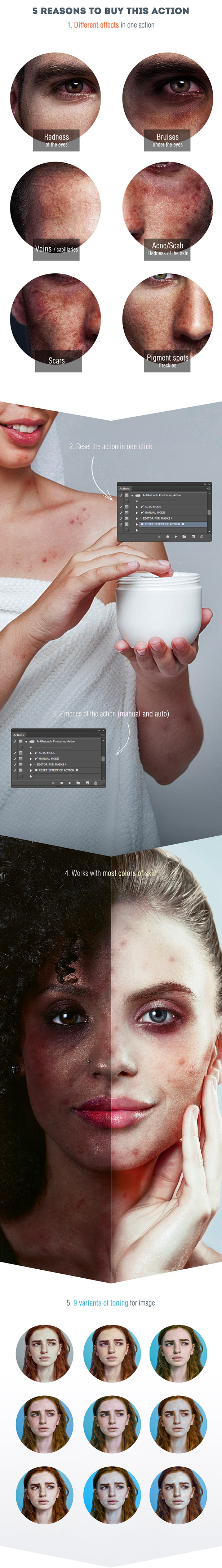 AntiRetouch Photoshop Action - 2