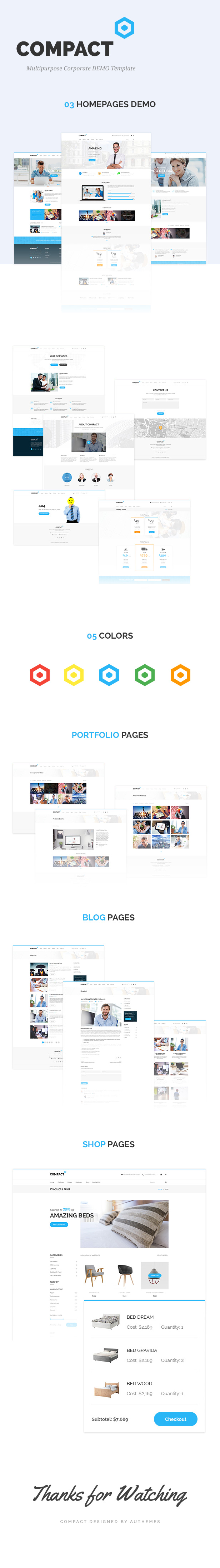 Compact - Corporate Multi-Purpose HTML Template 