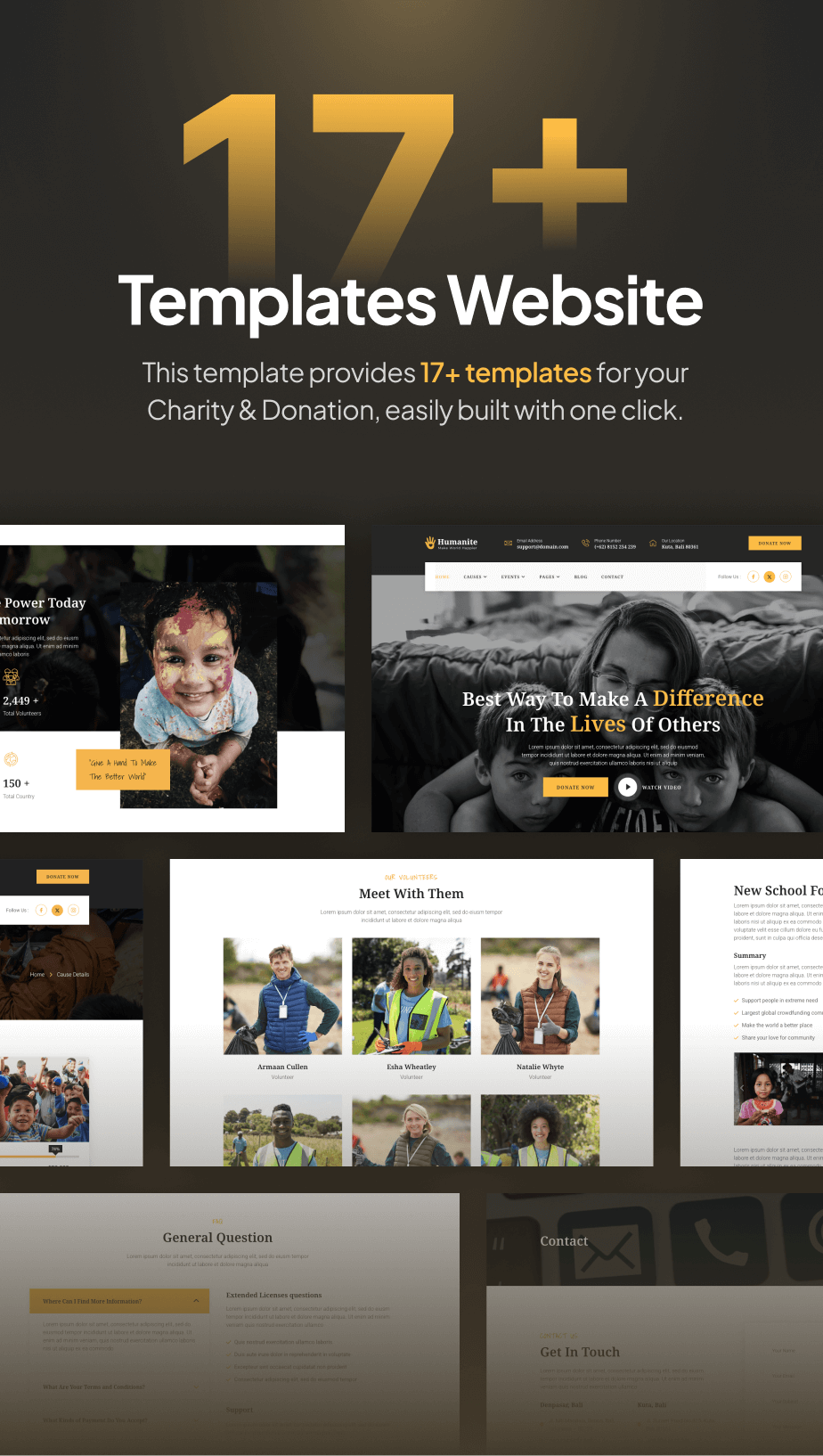 Humanite – Charity & Donation FSE WordPress Theme - 4