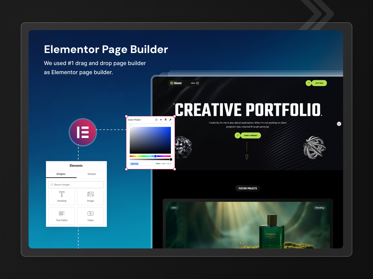 Blunor – Creative Agency & Portfolio WordPress Theme - 2