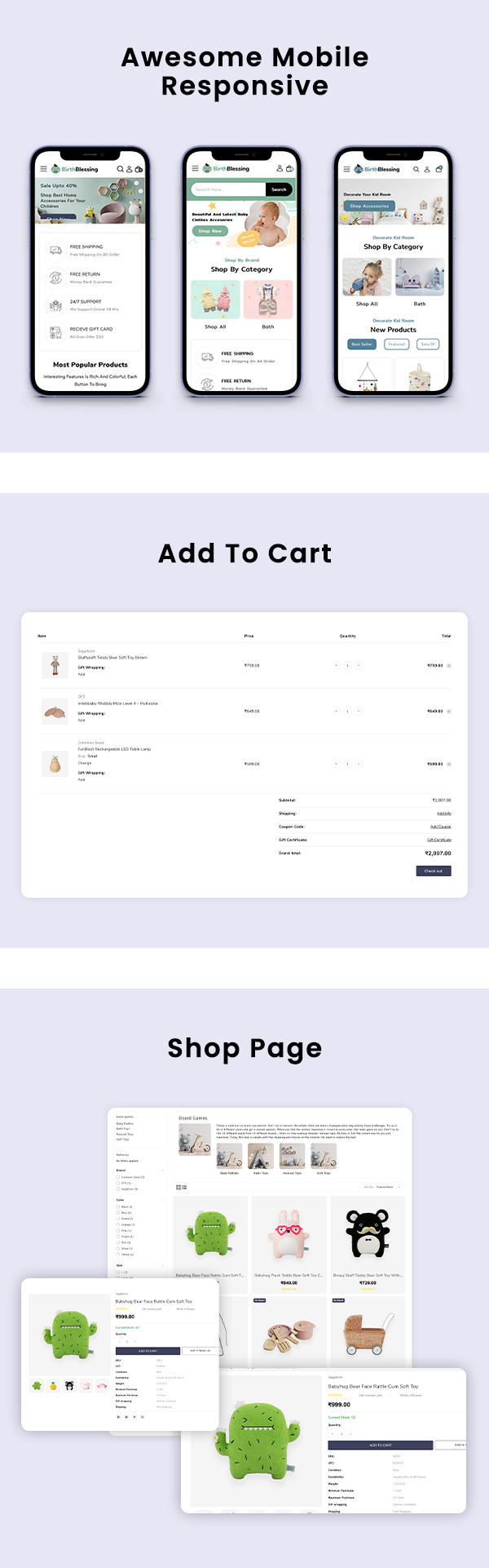 BirthBlessing - Kids Clothing & Toys BigCommerce Store - 3