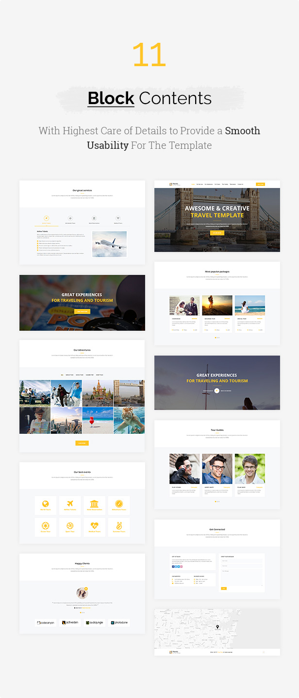 Travelly - Travel, Tourism & Agency HTML Landing Page - 5