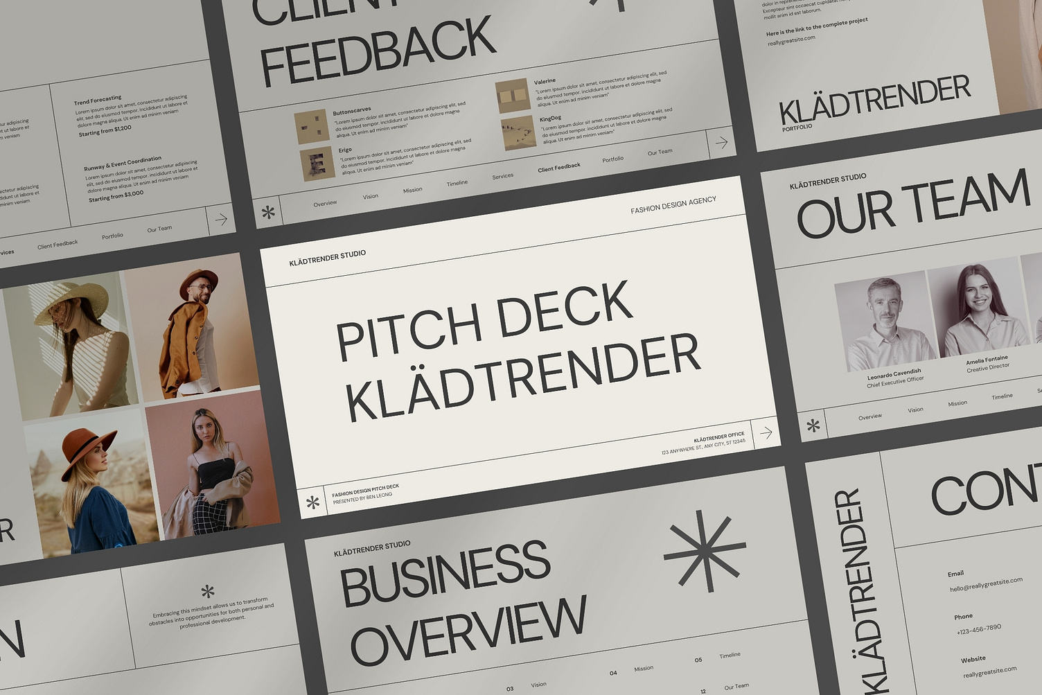 Pitch Deck Template