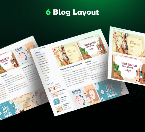 blog layout