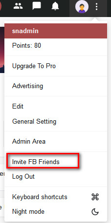 Facebook Invite Addon For WoWonder - 6