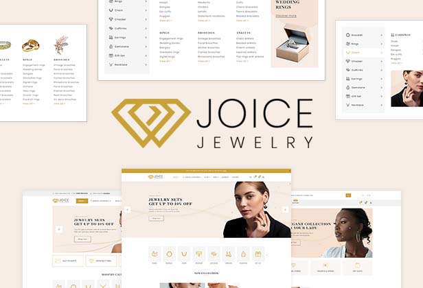 Joice Jewelry Store - Jewelry & Watches WordPress Theme