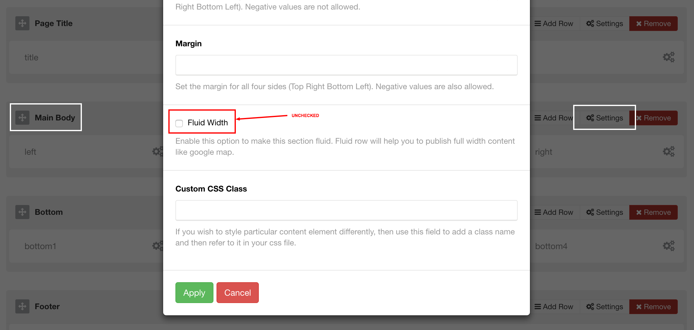 container versus fluid