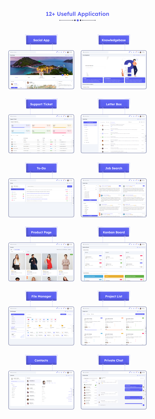 Crocs – Vue js Admin & Dashboard Template