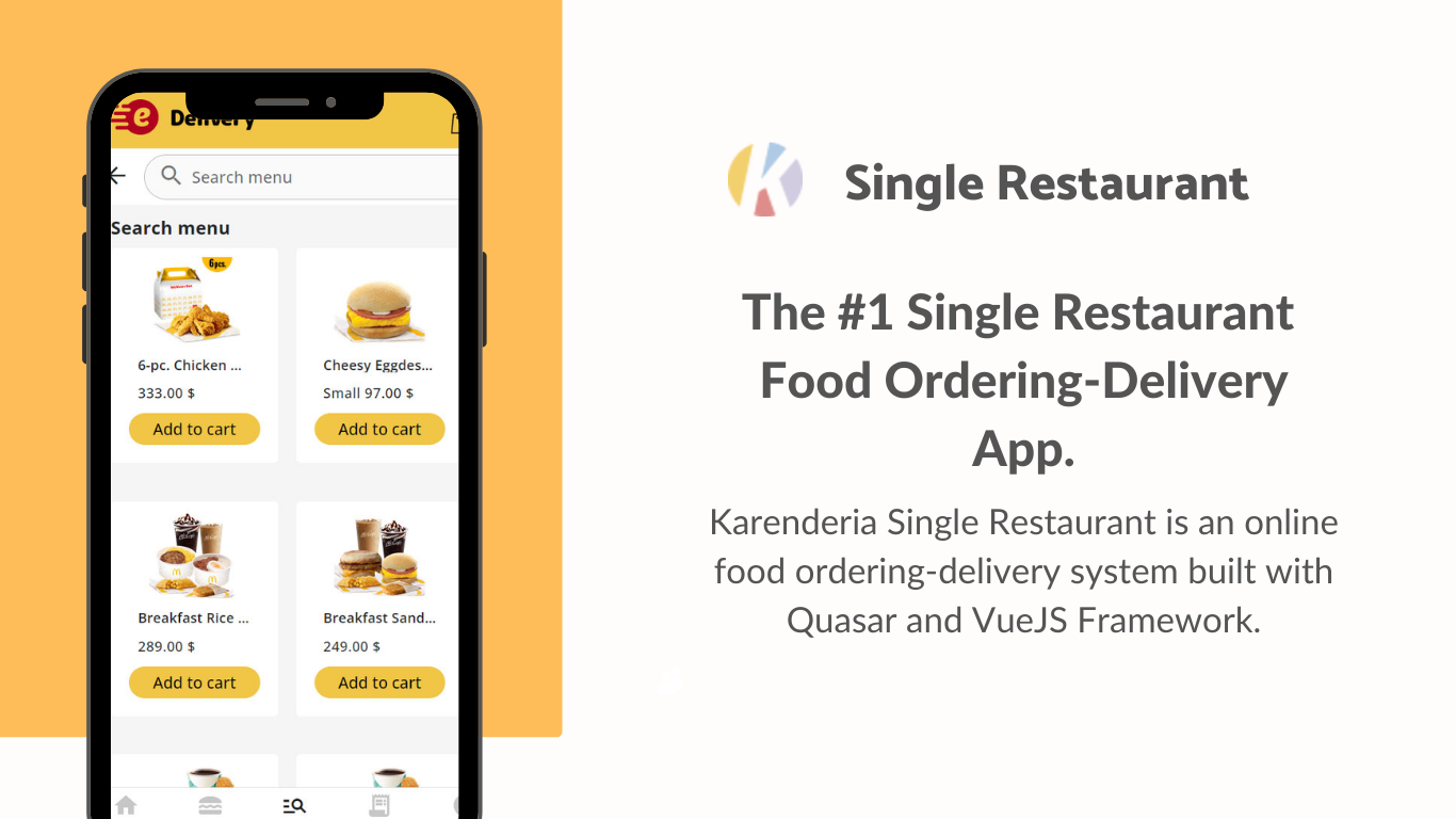 Karenderia Single Restaurant Website Food Ordering and Restaurant Panel - 8