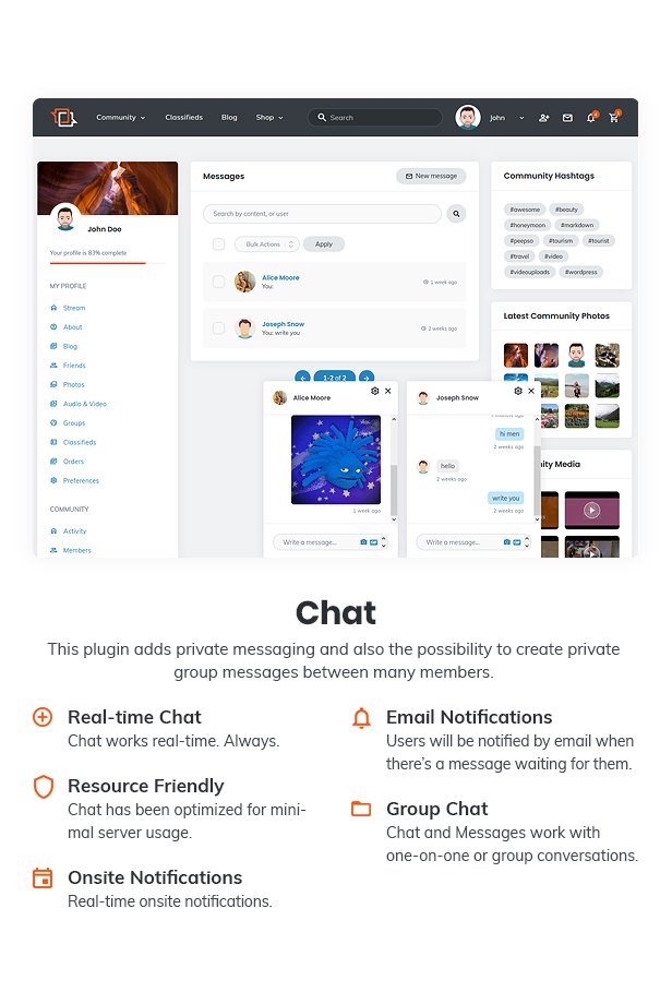 Matebook - Social Network WordPress Theme - 13