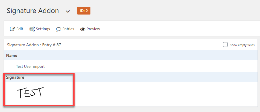 Import Entries for Gravity Forms