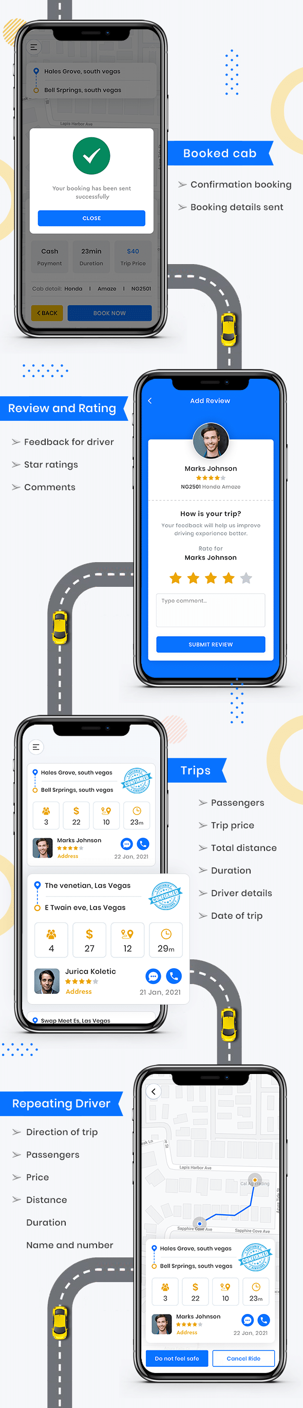 CabME - Flutter Complete Taxi Booking Solution - 6