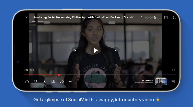 SocialV - Social Network Flutter App with BuddyPress (WordPress) Backend - 10