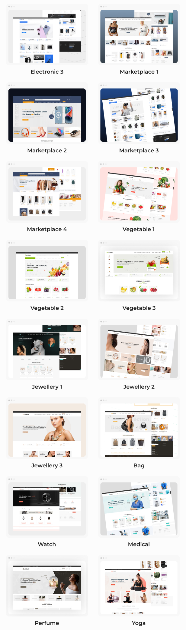 Multikart Multipurpose Ecommerce HTML Theme