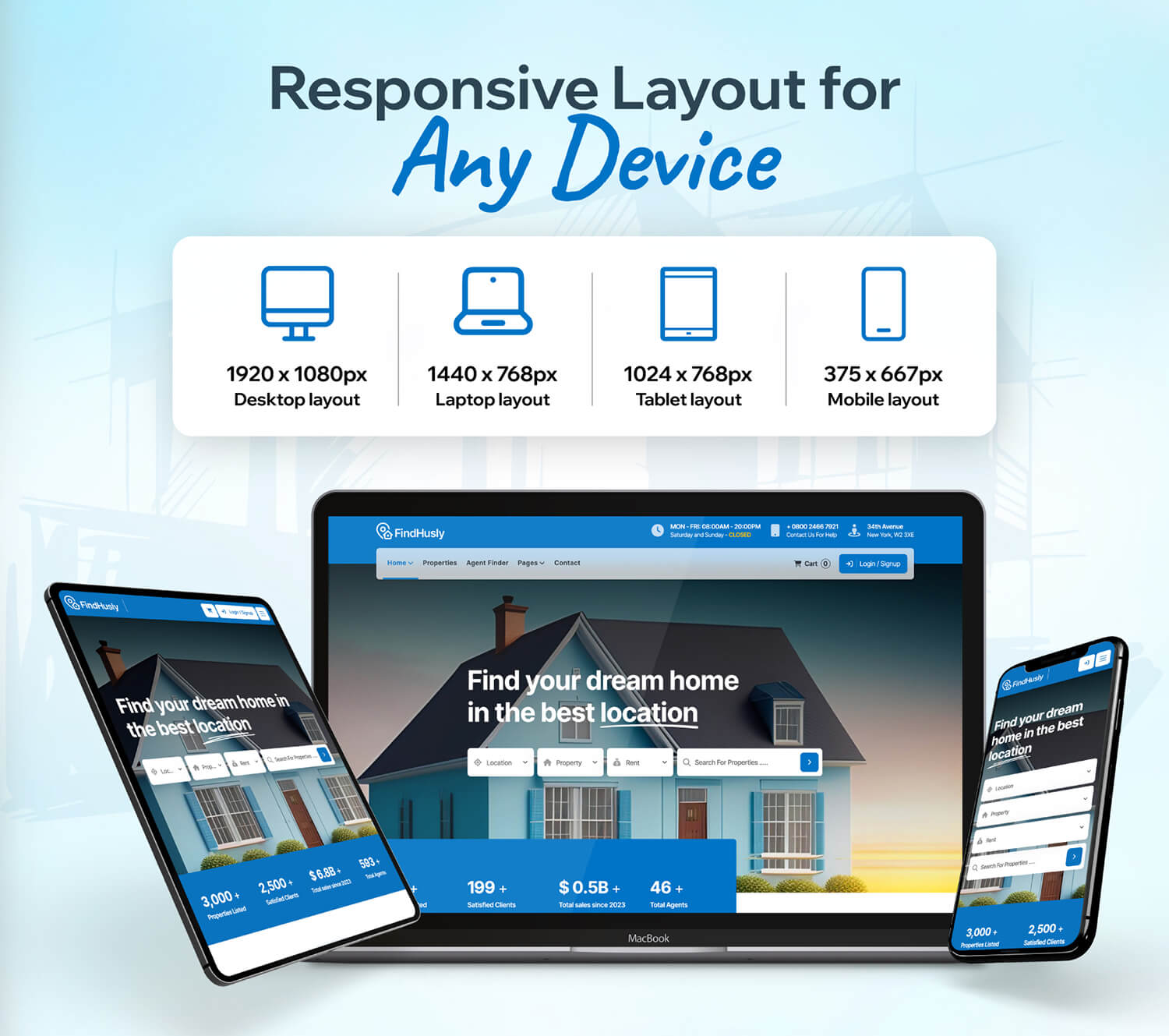 FindHusly - Real Estate Directory Listing HTML Template - 3