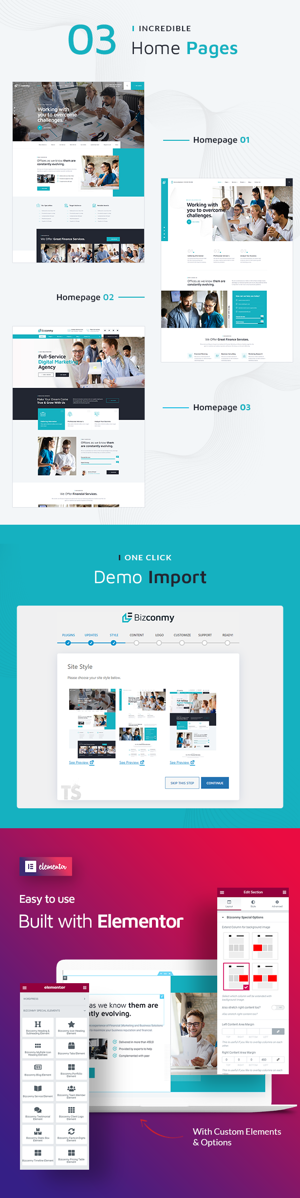 Bizconmy WordPress Theme
