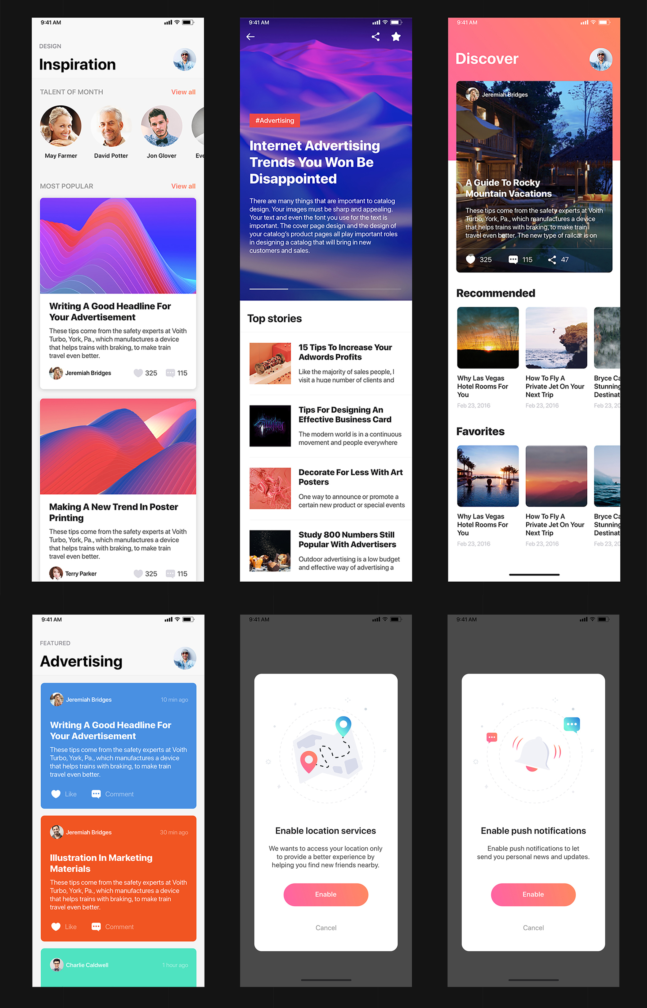 Origin Mobile UI Kit for IphoneX - 10