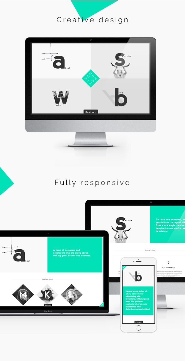 Creative - Portfolio & Agency WordPress Theme - 1