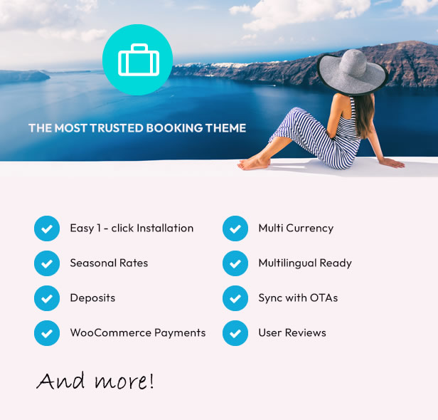 The most trusted booking system