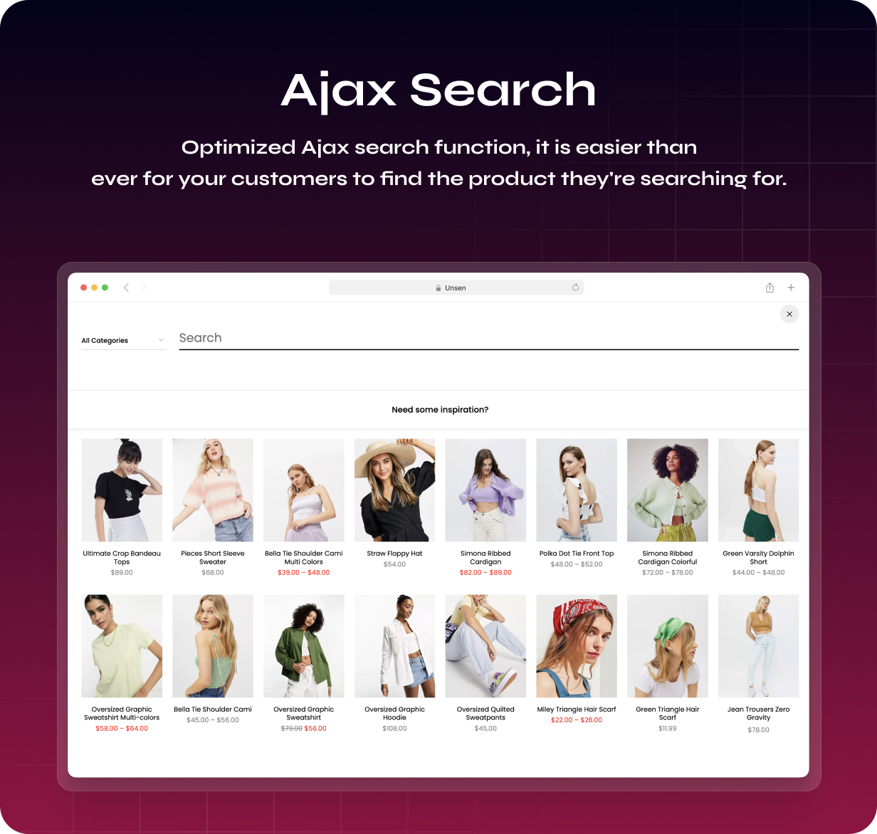 Unsen - Store and Fashion Boutique Multipurpose WP Theme