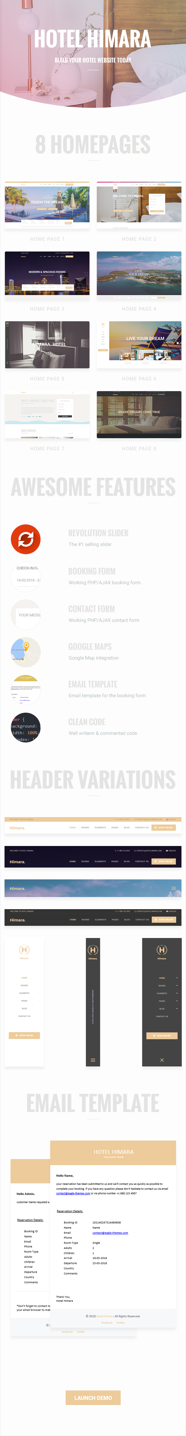 Himara Hotel Booking Template - 2