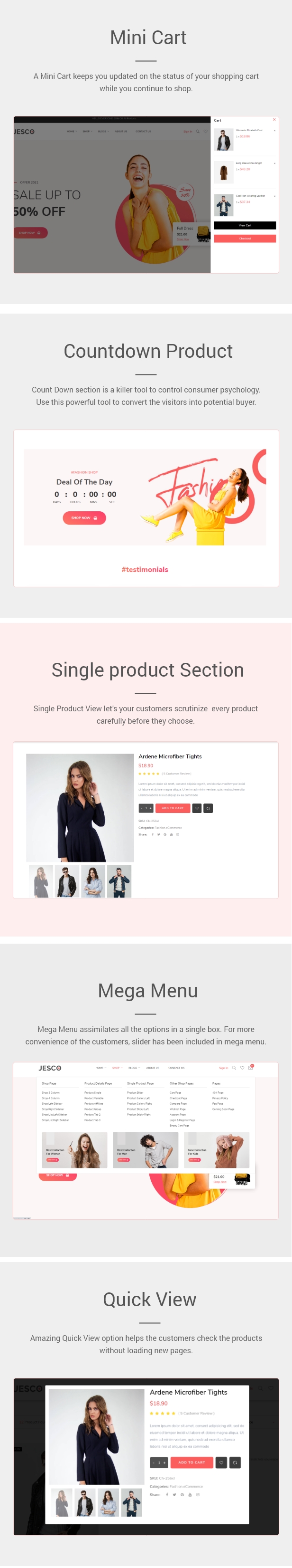 Jesco - Fashion Boutique eCommerce Website Template - 2