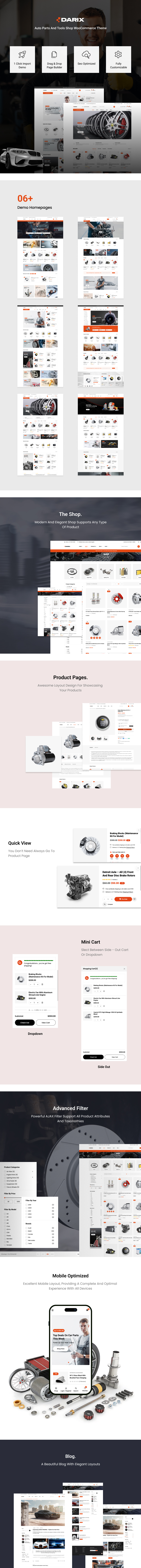 Auto Parts and Tools Shop WooCommerce Theme