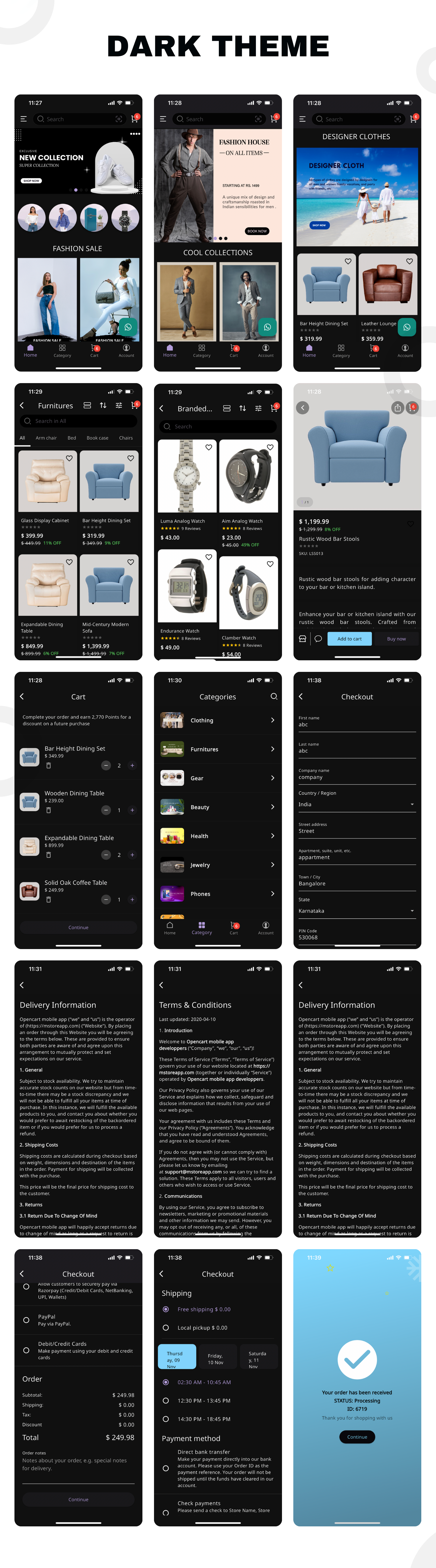 Quick Order flutter mobile app for woocommerce with multivendor features - 10