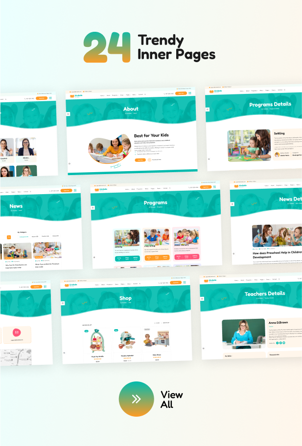 Kindedo - Kindergarten & School WordPress Theme + RTL