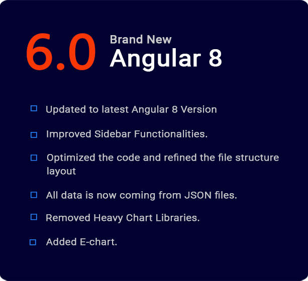 Angular 13 Admin Template with Material Design - 1