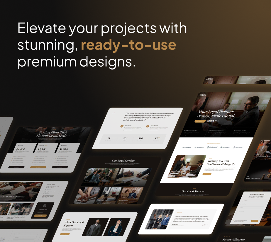Firmly - Lawyer & Attorney FSE WordPress Theme - 5