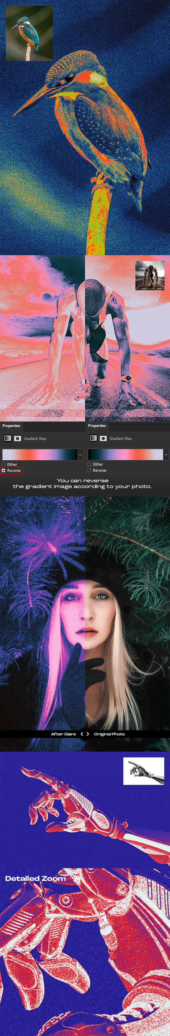 After Glare Photoshop Action