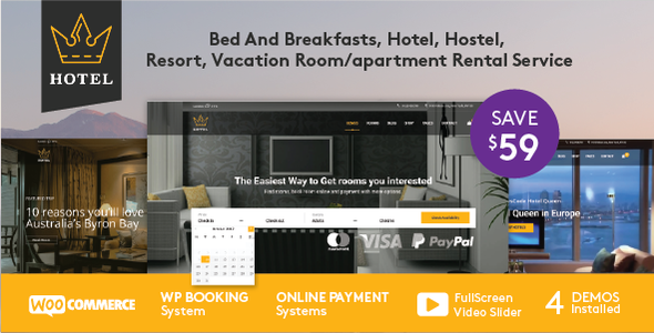 Hotel WordPress Theme