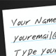 emailNote - Contact form on notepaper!