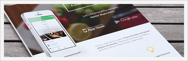Mobile Application Promotion Flyers / Phone App 4