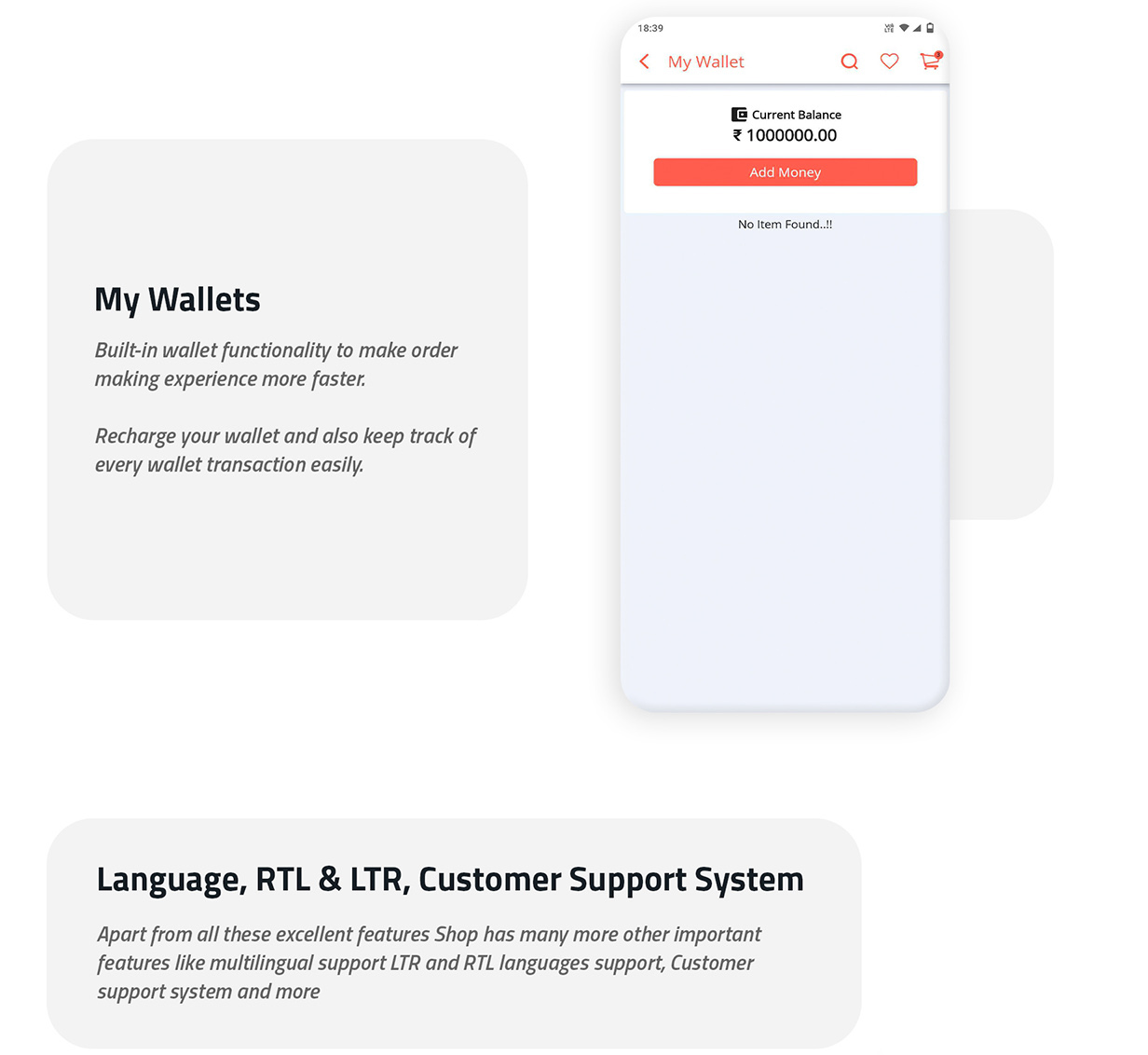 eShop - Flutter Multi Vendor eCommerce Full App - 22
