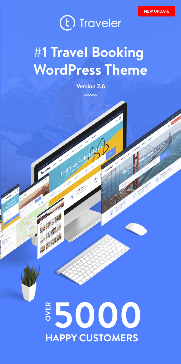 Traveler - Travel Booking WordPress Theme - 6