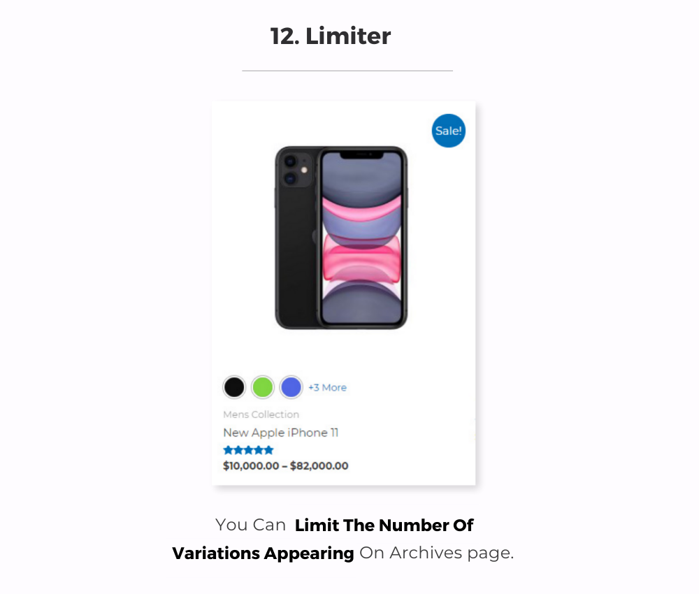 WooCommerce Variation Limiter