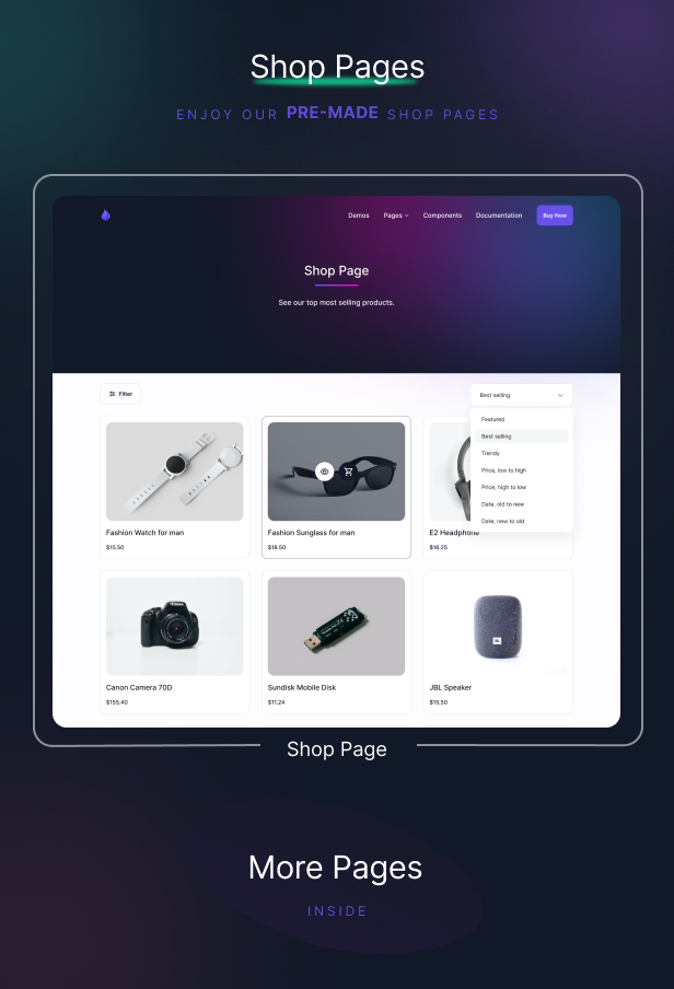 QuickFrame - Vue Admin & Dashboard Template - 8