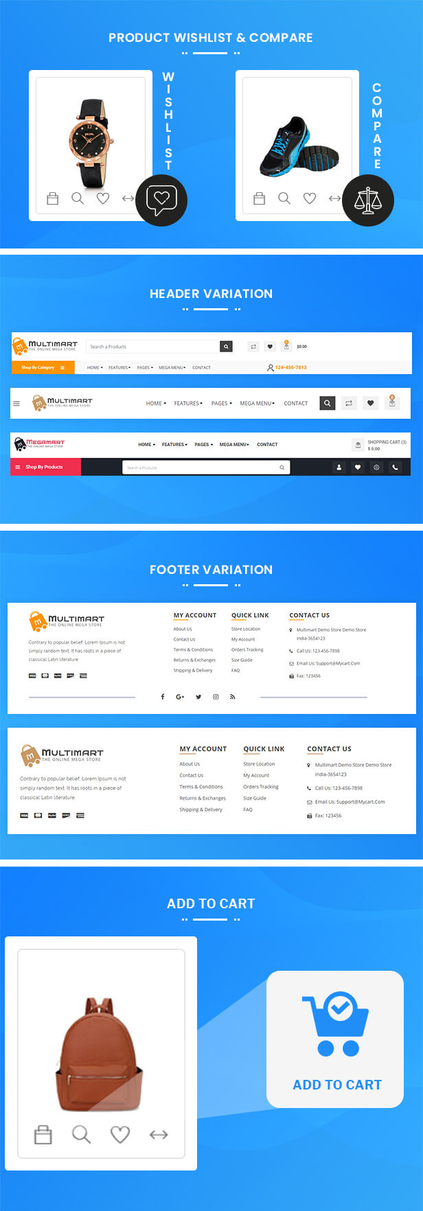 Multimart Multipurpose Ecommerce HTML Theme