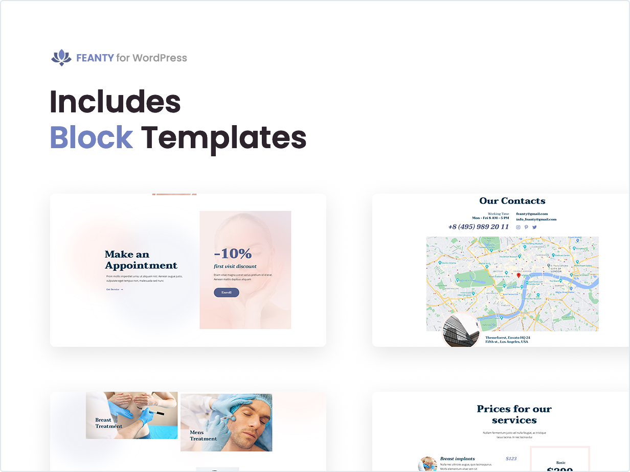 Includes Block Templates