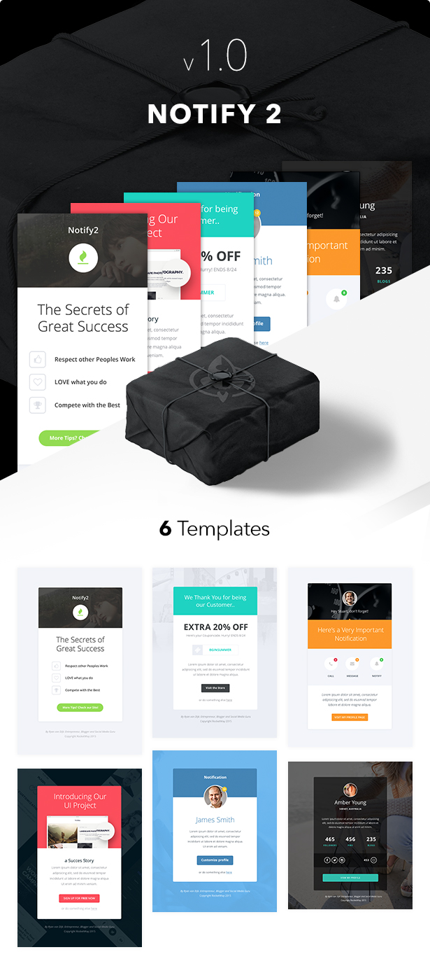 Notify2 - Notification Email + Themebuilder Access - 1
