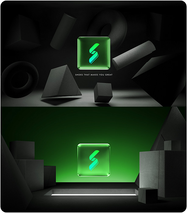 Gradient Glass Logo Reveal. 10 Ready Color Presets. - 3