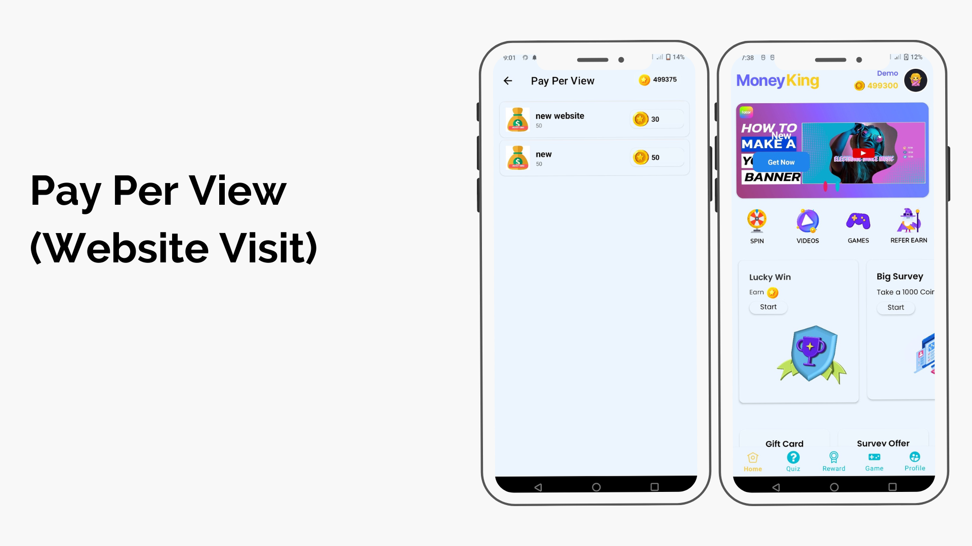 Money King - Android Rewards Earning App With Admin Panel - 14