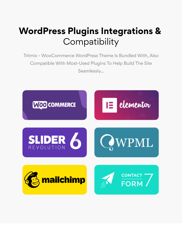 Tritmix - Fashion Elementor WooCommerce Theme